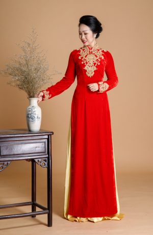 Áo Dài Trung Niên Cổ Truyền Thống