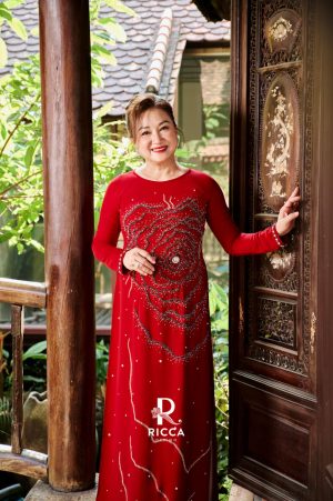Áo dài Bà Sui RM18 3 ao dai thiet ke ba sui rm18 3