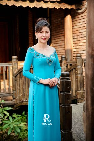 Áo dài Bà Sui RM25 5 ao dai thiet ke ba sui rm25