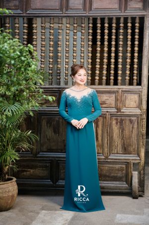 Áo dài Bà Sui RM31 2 ao dai thiet ke ba sui rm31