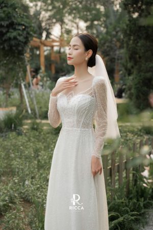 ao dai cach tan co dau rcd013 2