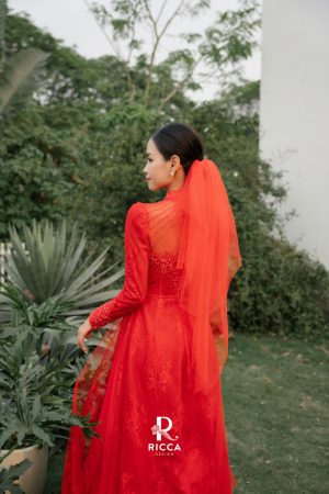 Áo Dài Cô Dâu RCD014 3 ao dai cach tan co dau rcd014 3