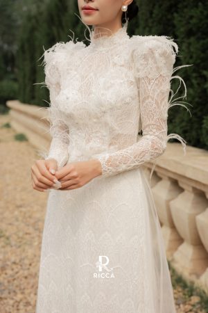 ao dai cach tan co dau rcd016 1