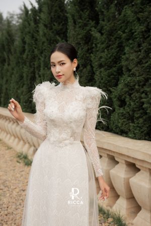 ao dai cach tan co dau rcd016