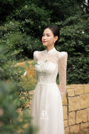 ao dai cach tan co dau rcd017 2
