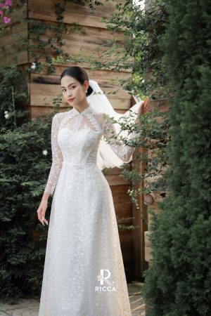 Áo Dài Cô Dâu RCD026 2 ao dai cach tan co dau rcd027 2