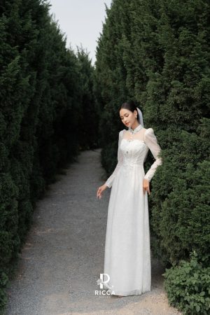 Áo Dài Cô Dâu RCD027 2 ao dai cach tan co dau rcd028 4