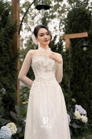 ao dai trang cach tan co dau rcd07 3