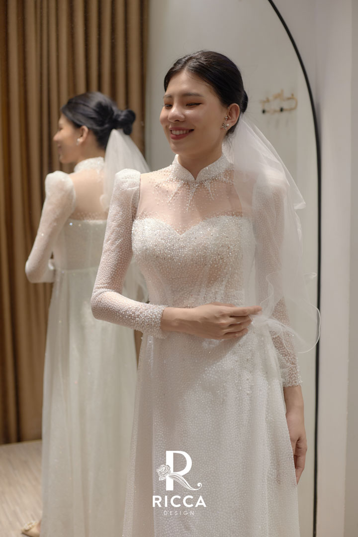 Chuyên cho thuê, may mua áo dài cô dâu, chú rể, áo dài mẹ sui Capture One Catalog3970